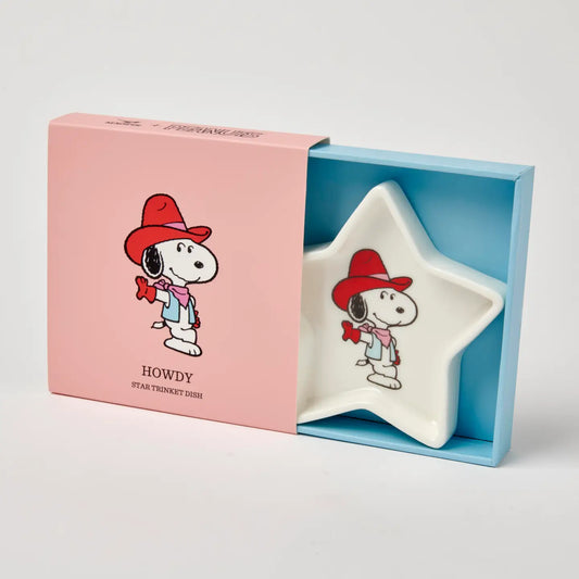 Peanuts Star Shaped Trinket Dish - Howdy