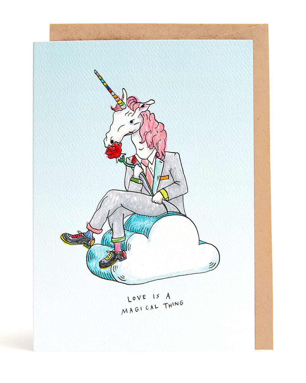 Wally Paper - Magic Love Greeting Card