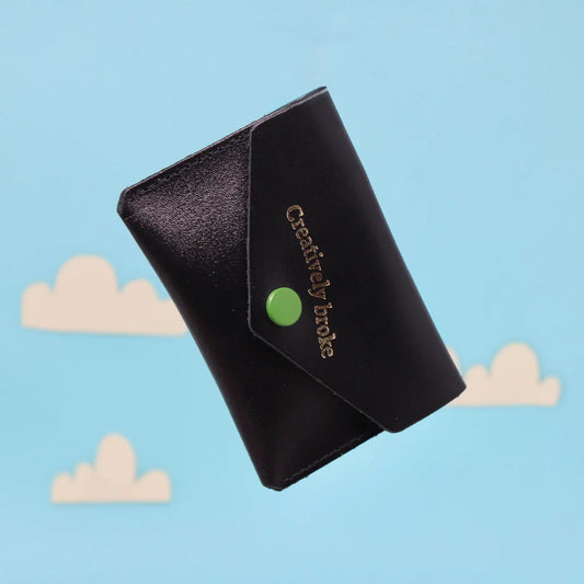 Creatively Broke Purse Black