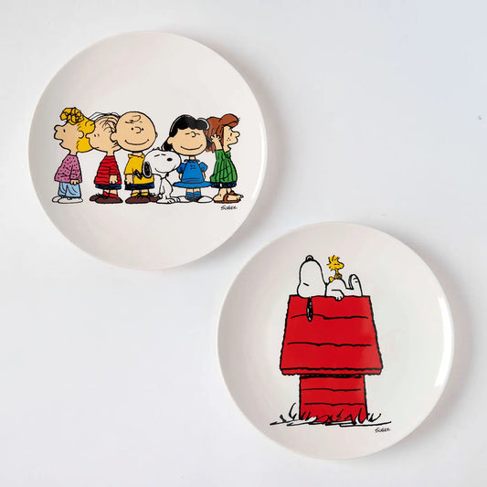 Peanuts Set of 2 Plates