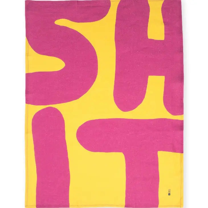 Sh*t Tea Towel x David Shrigley
