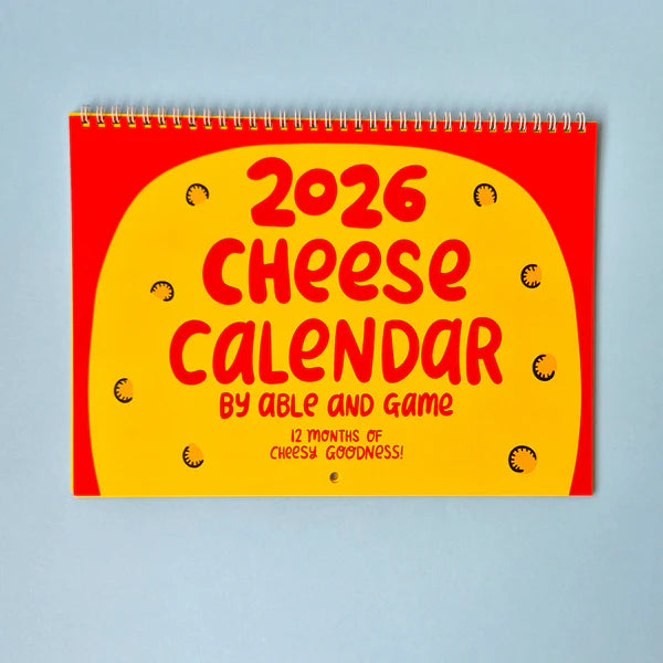 2026 Cheese Calendar