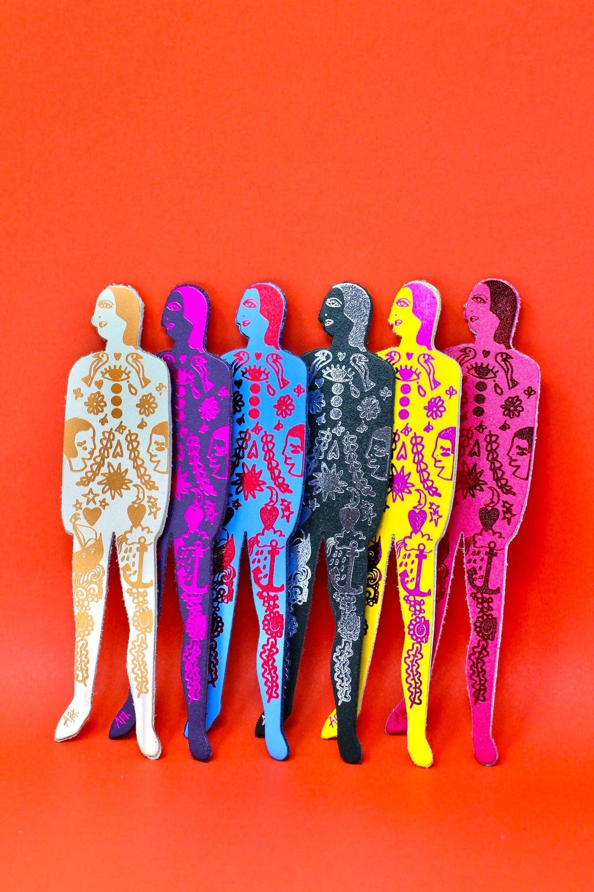 Tattooed Nudist Bookmarks