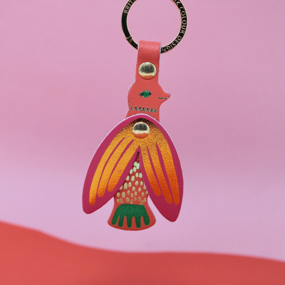 Songbird Key Fob Coral