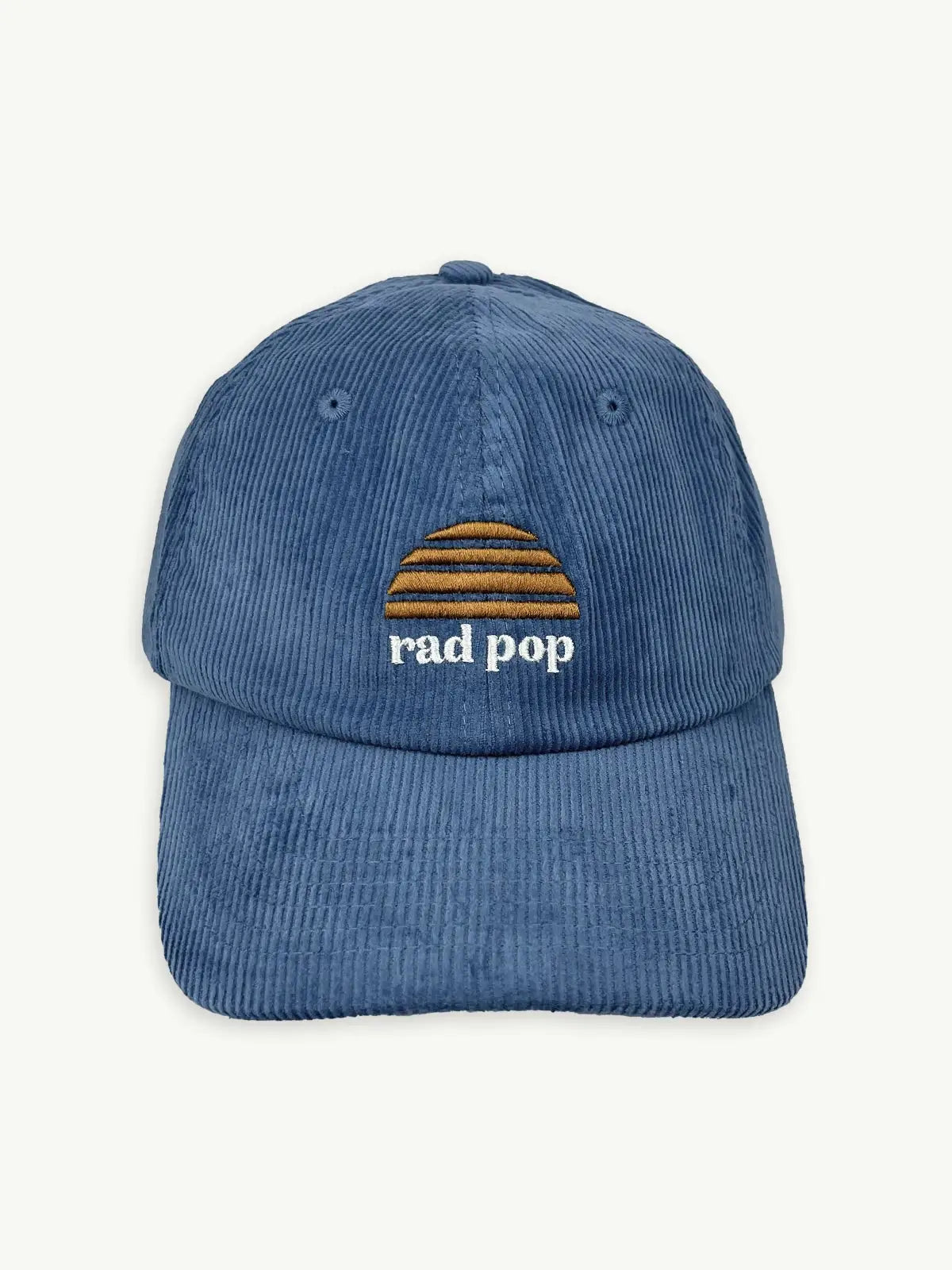 Rad Pop Cord Cap - Denim Blue