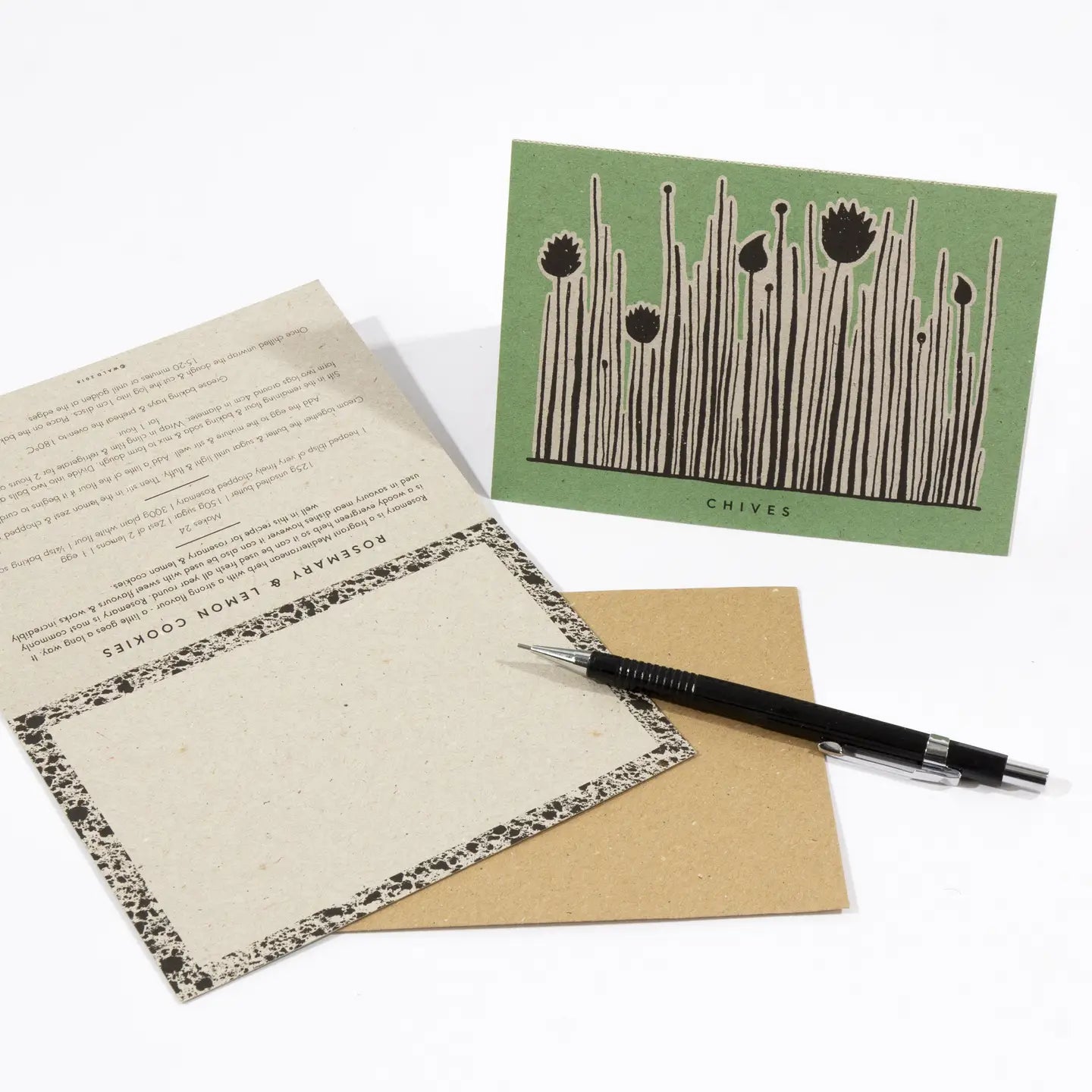 Recipe Notecard Pack (x4) - Herb