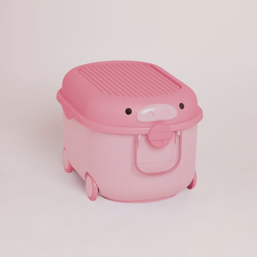 Ride a Long Storage - Powder Pink Pig
