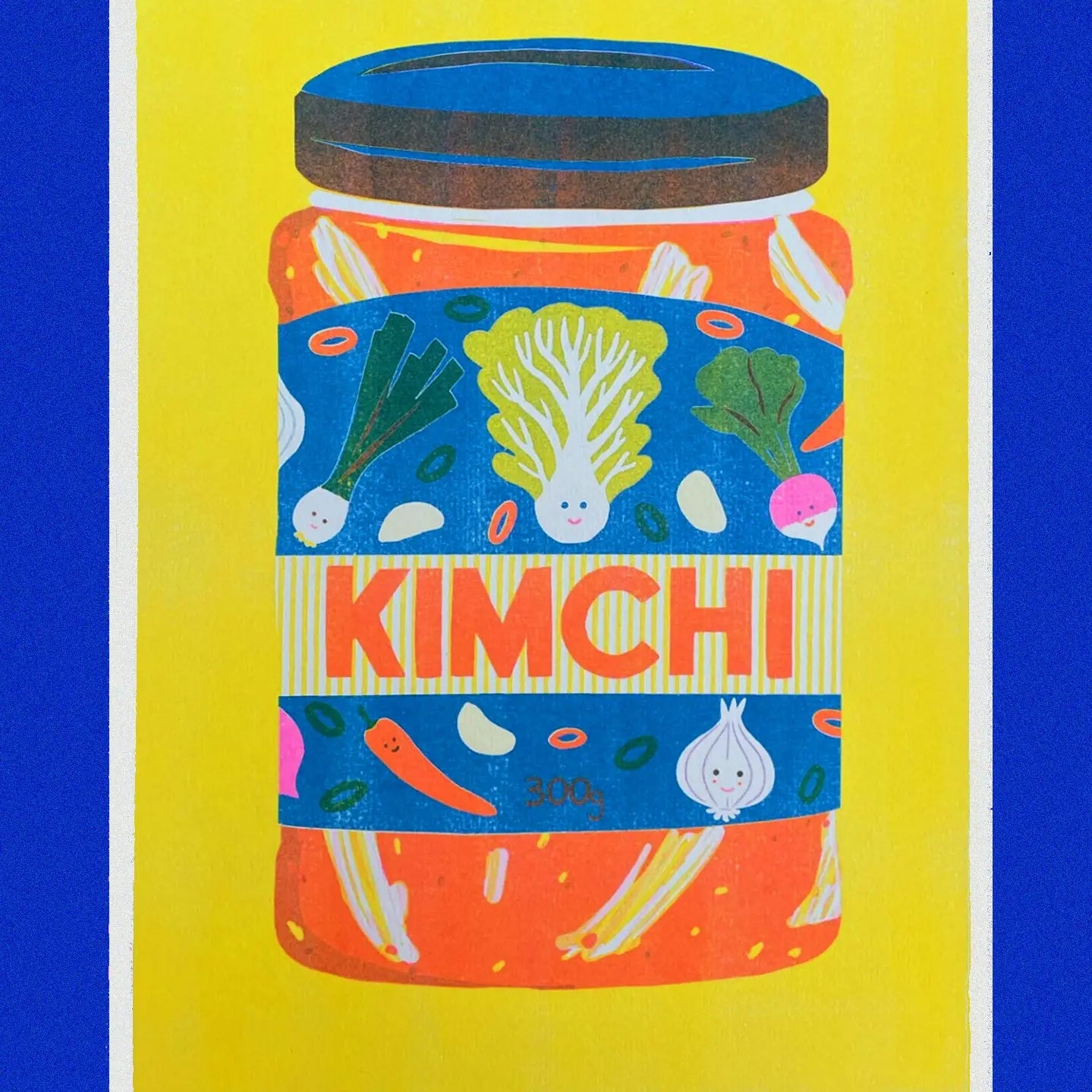 Kimchi Riso Print A4