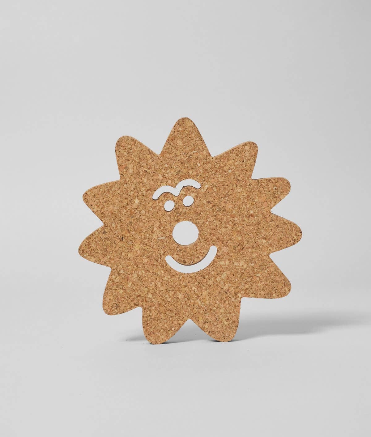 7.8" Star Face Cork Trivet
