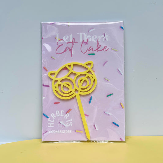 Cake Topper - MINI Owl