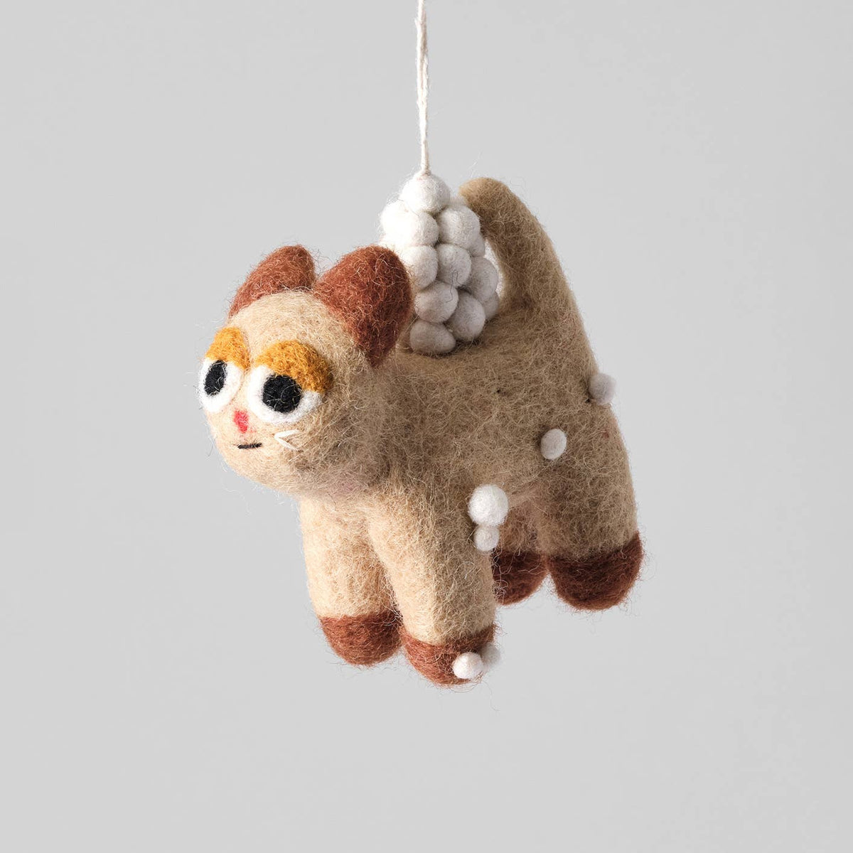 Kelly, Cat Hanging Felt Ornament