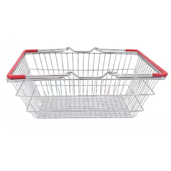 Shopping Basket Red Handle