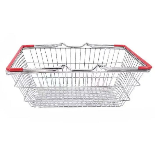 Shopping Basket Red Handle