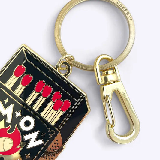 I’m on Fire Keychain