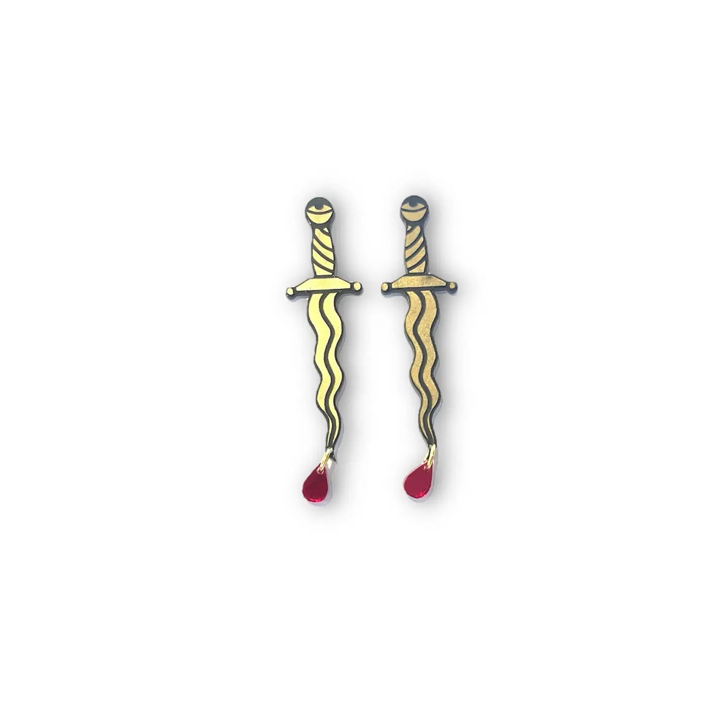 Dagger Stud Earrings