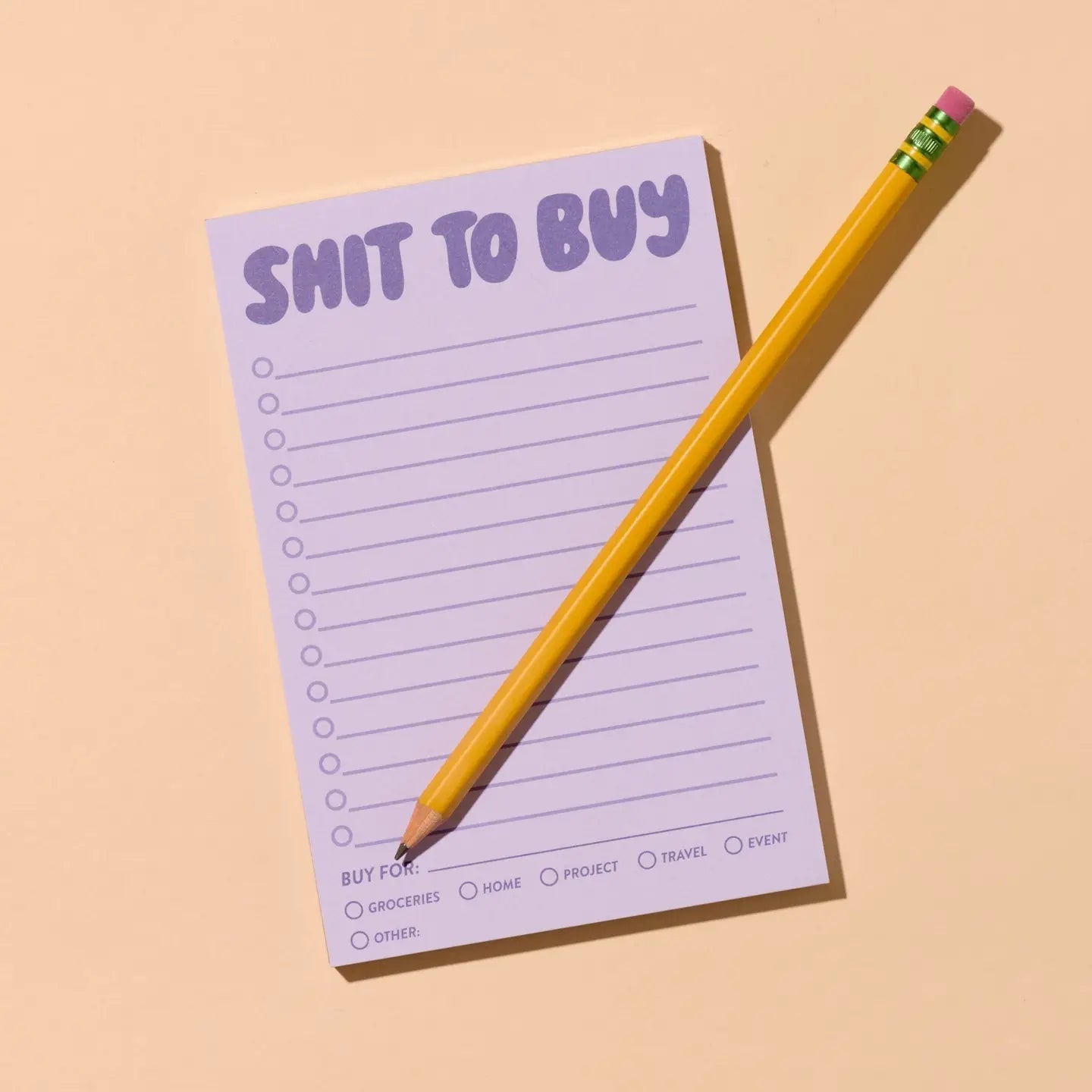 Shit To Buy Notepad