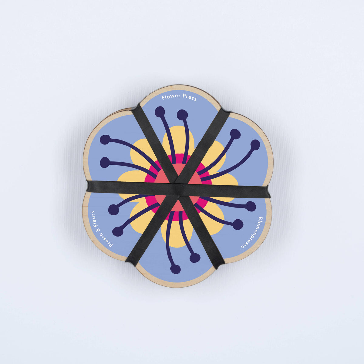 Flower Shaped Press - Cornflower Blue