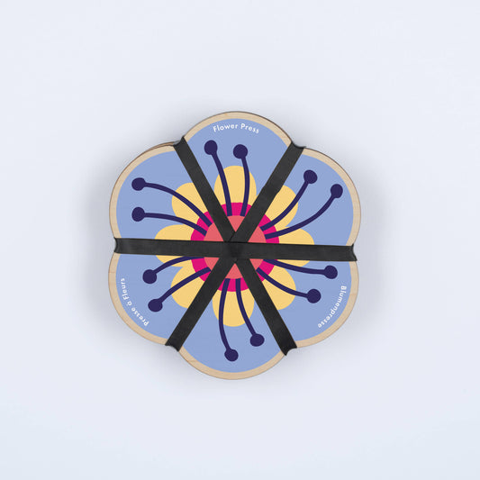 Flower Shaped Press - Cornflower Blue