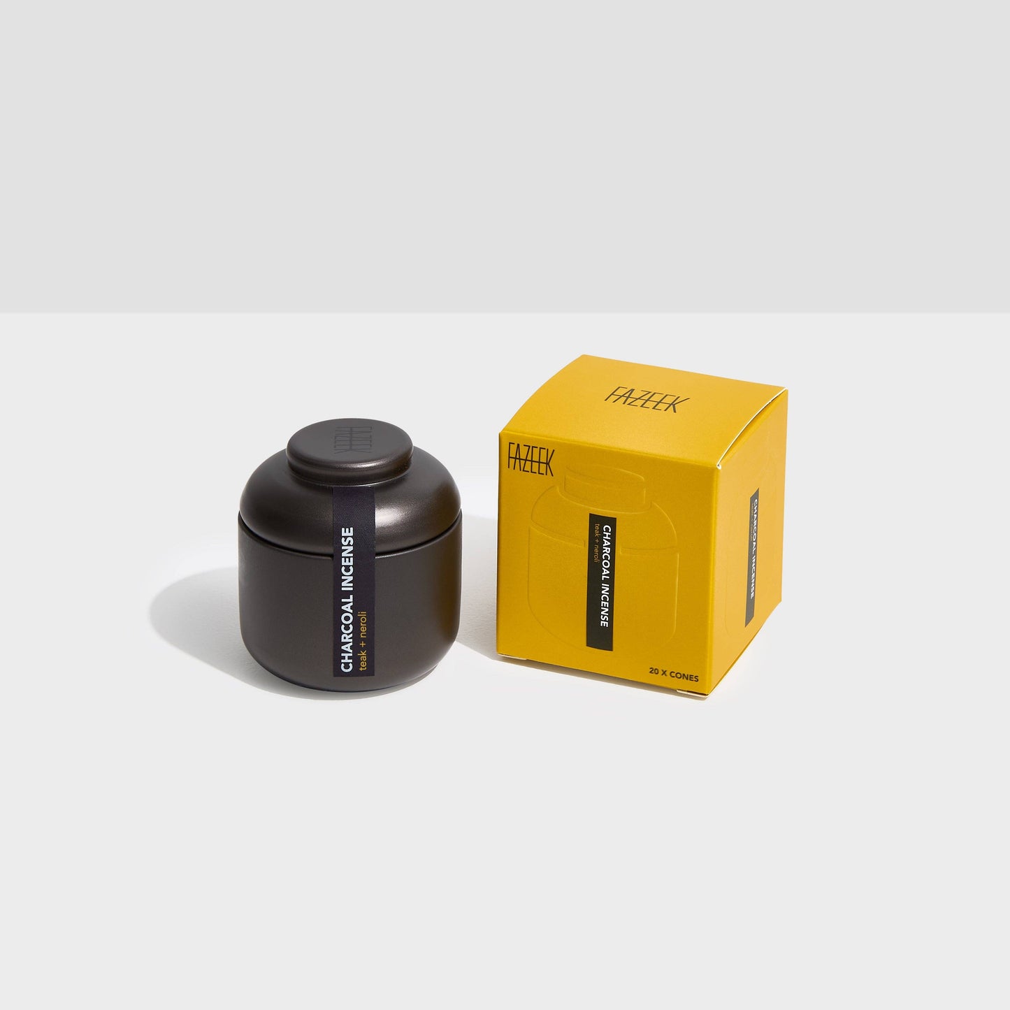 INCENSE CONES - TEAK + NEROLI - 20 PACK