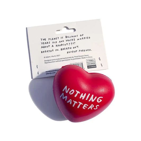 Nothing Matters Stress Toy x Adam JK