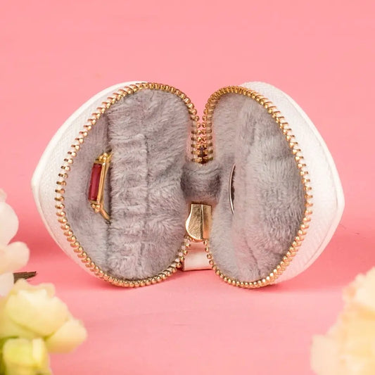 Heart Dog Ring Bearer Pouch