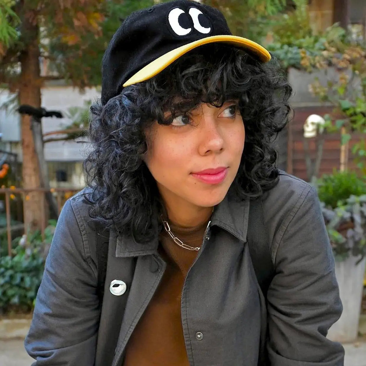 "Quack/Duck" Cap Black