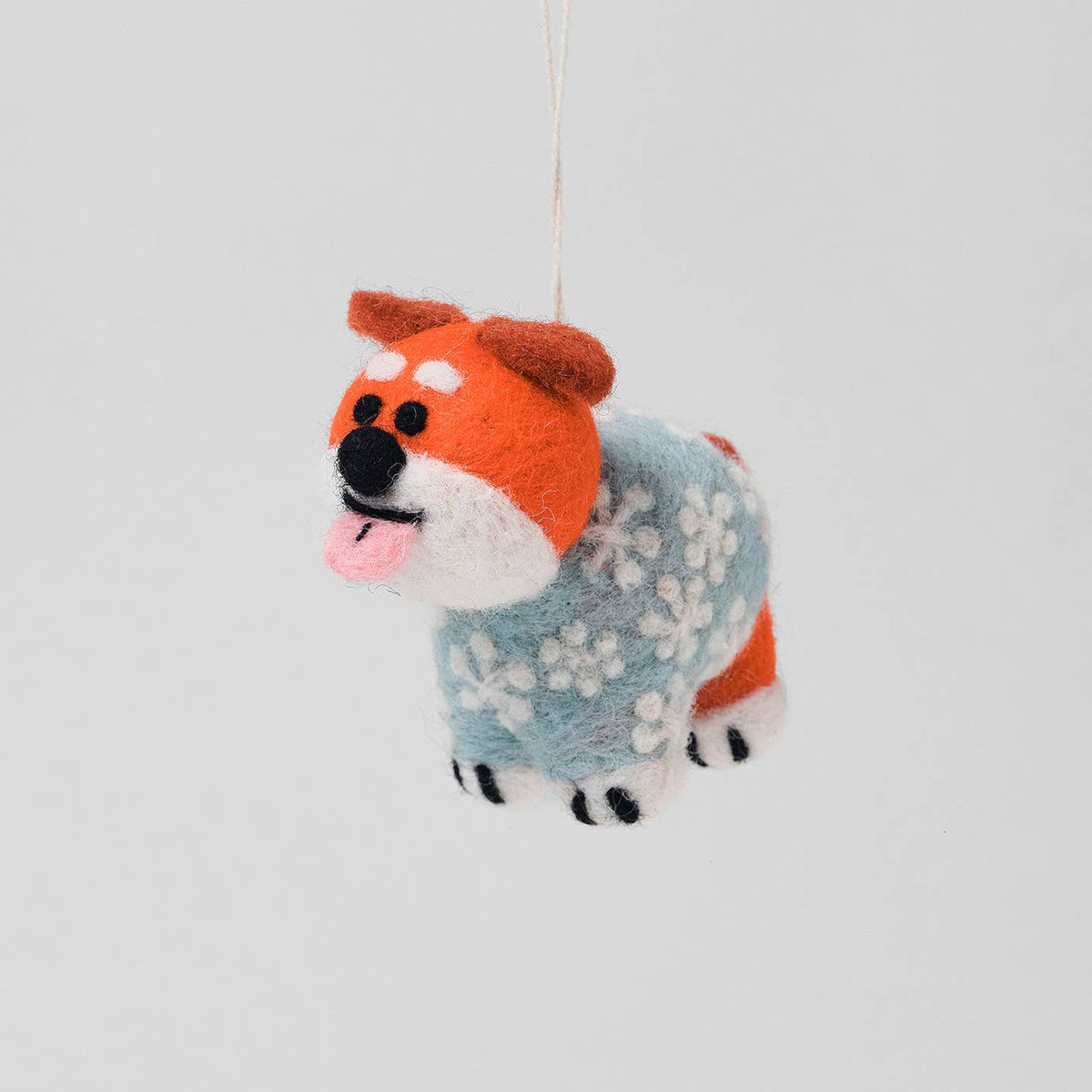 Suki Dog Hanging Felt Ornament