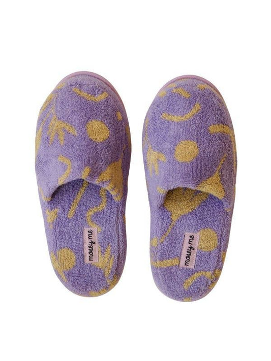 Floral Dreams Terry Slipper