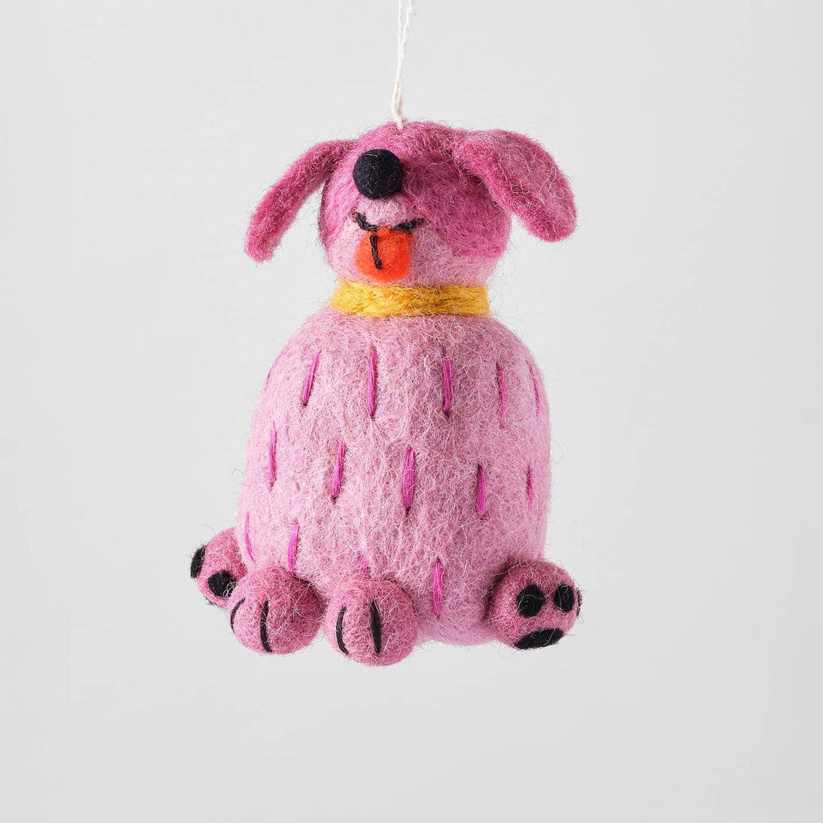 Tina Dog Hanging Felt Ornament