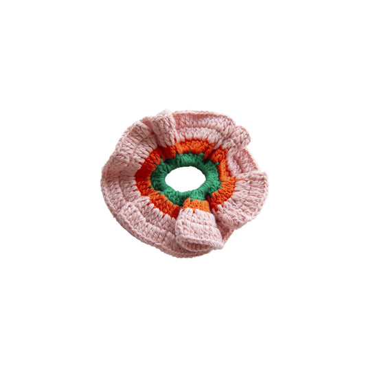 Crochet Scrunchy Pink