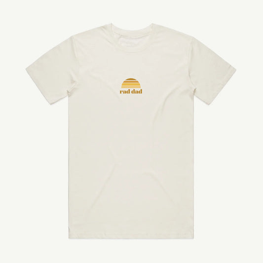 Rad Dad Classic Tee Organic Cotton - Natural