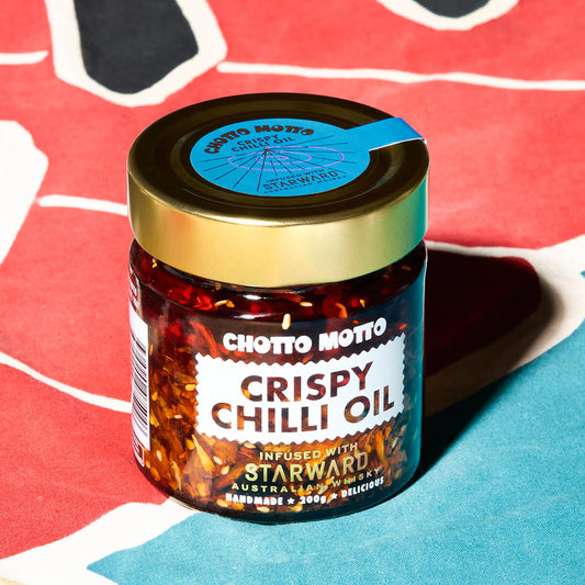 Chotto Motto Crispy Chilli Oil x Starward