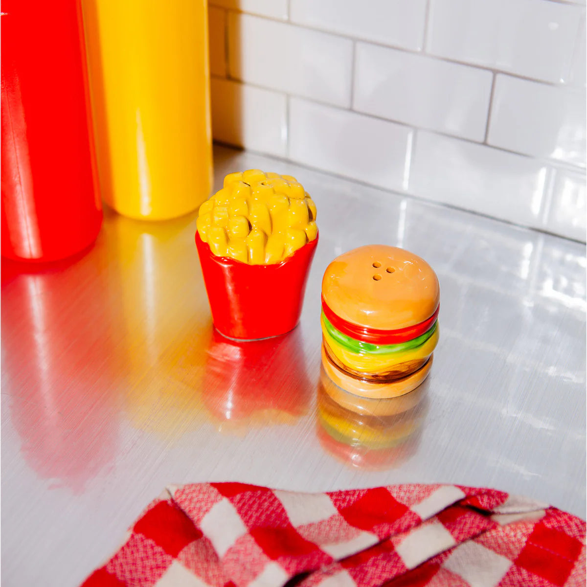 Fast Food Salt & Pepper