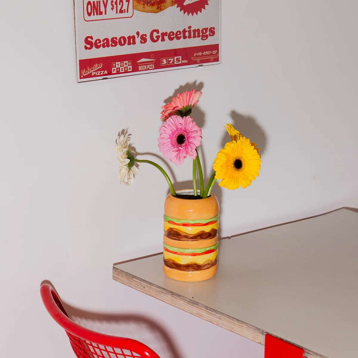 Fast Food Vase Burger