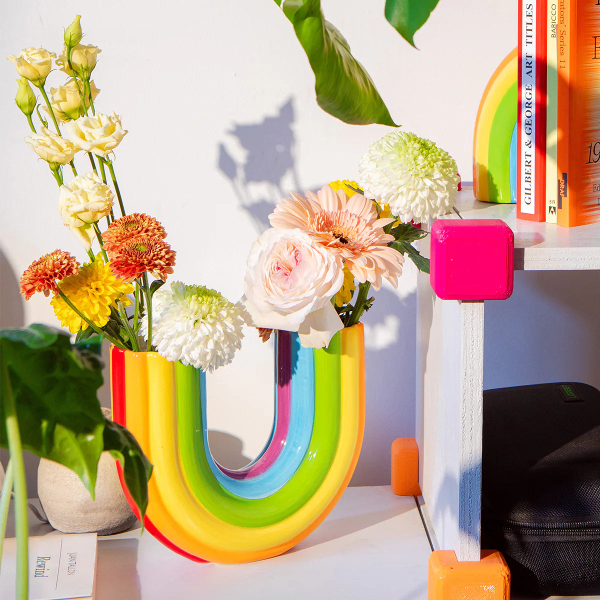 Rainbow Vase Double