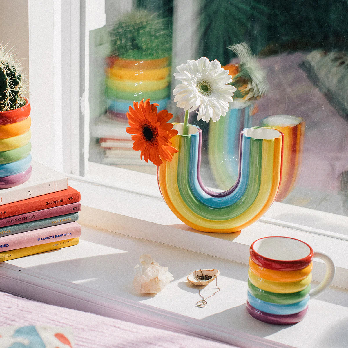 Rainbow Vase Double