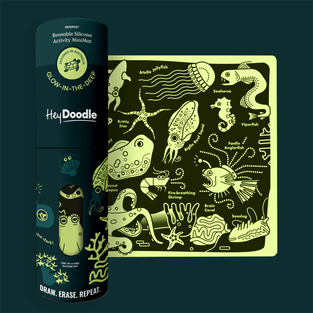 Glow-in-the-deep MiniMat
