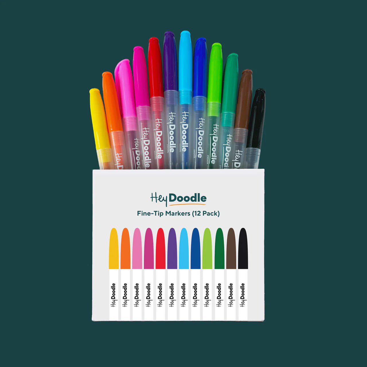 Fine Tip Colour Markers