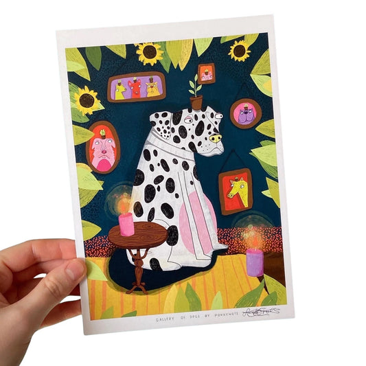 Ponky Wots Art Print A4