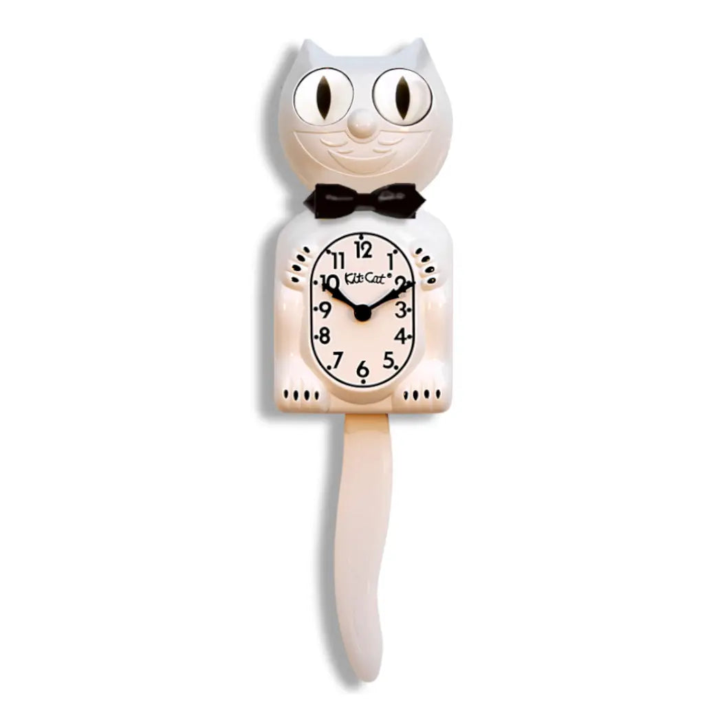 Original Kit Cat Klock White Front