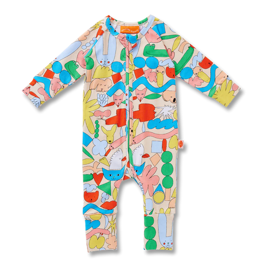 Little Billabong Long Sleeve Romper