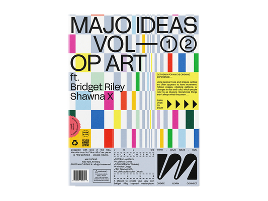 Vol 1&2 OP ART- Sticker Based Art Pack