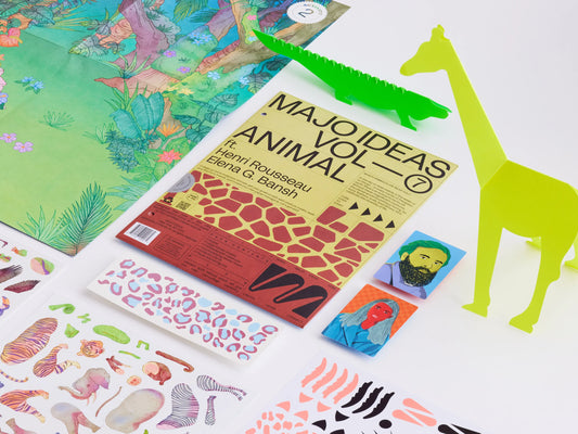 Vol 7 ANIMAL - Sticker Based Art Pack