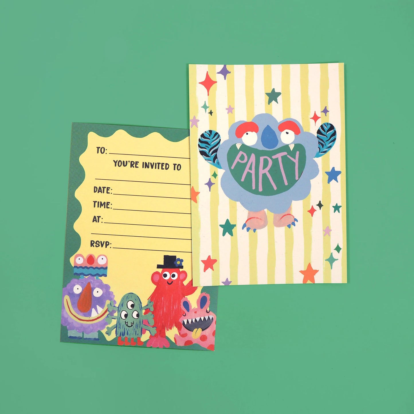 Retro Party Invitation