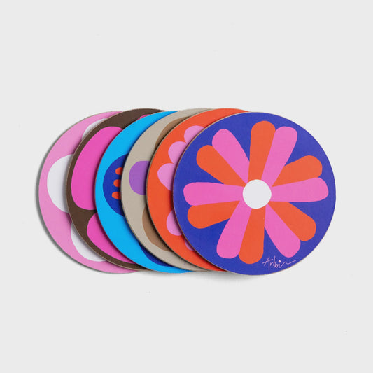 Party Coasters Flowers Of Okinawa