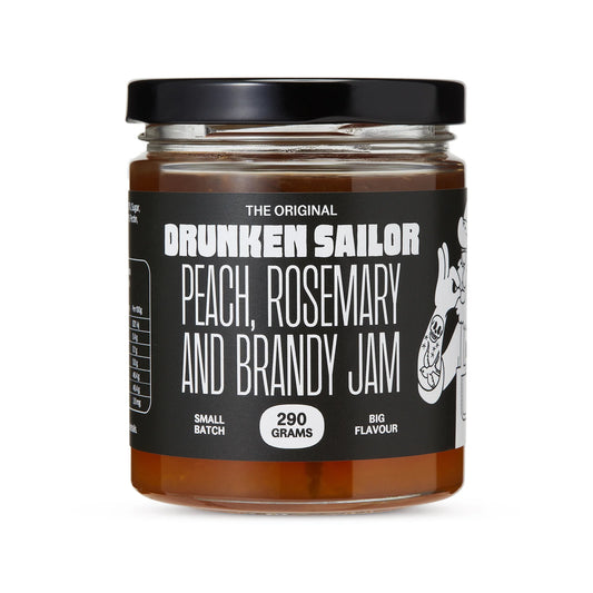 Peach, Rosemary & Brandy Jam 290g