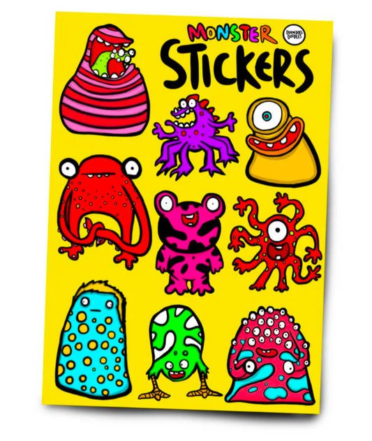 Monsters Sticker Sheet
