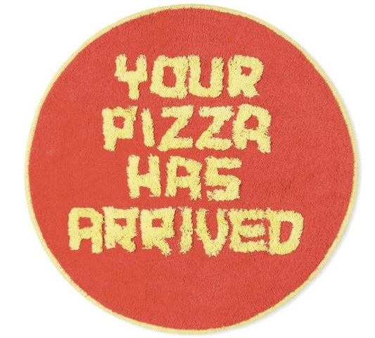 Your Pizza Has Arrived Floor Rug x David Shrigley