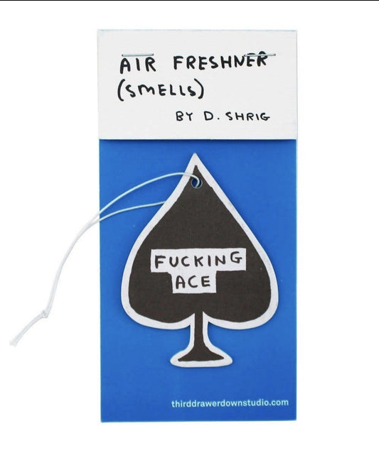 F**king Ace Air Freshener x David Shrigley