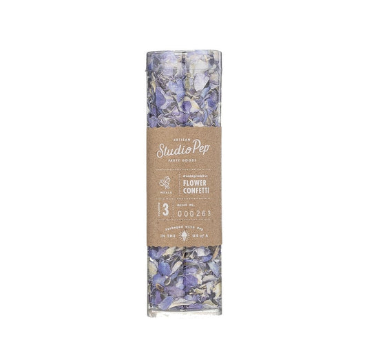 Something Blue Flower Confetti Tube